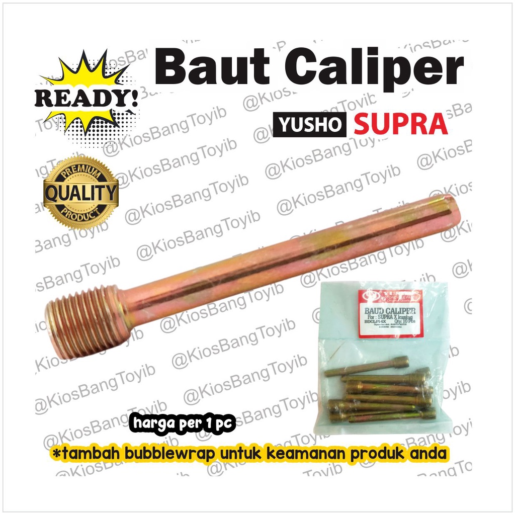 Baut Kaliper Bintang Cakram Depan Honda Supra (YUSHO)