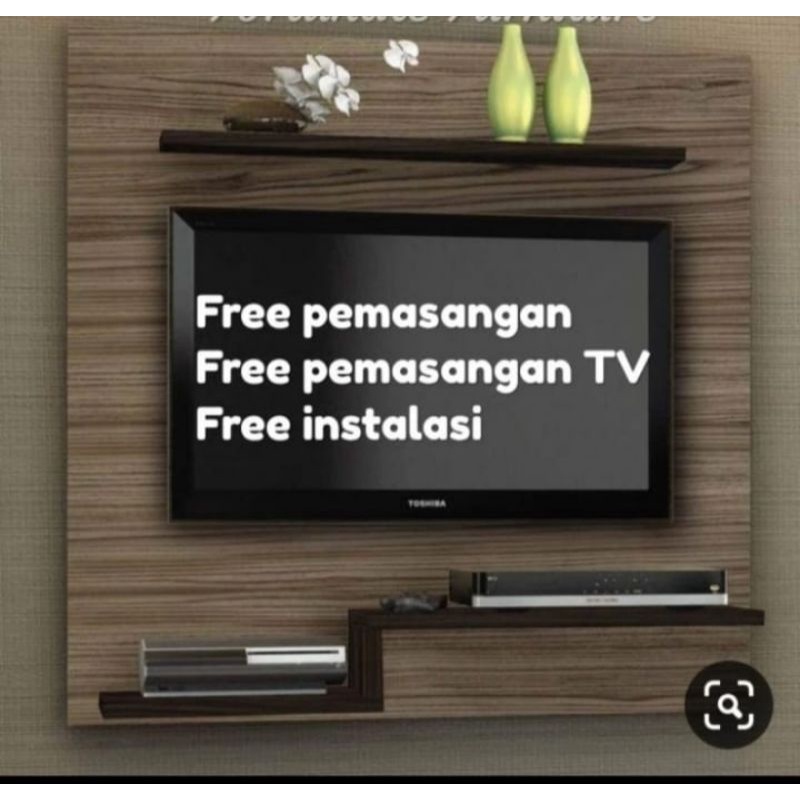 BACKDROP DINDING UNTUK TV CUSTOME