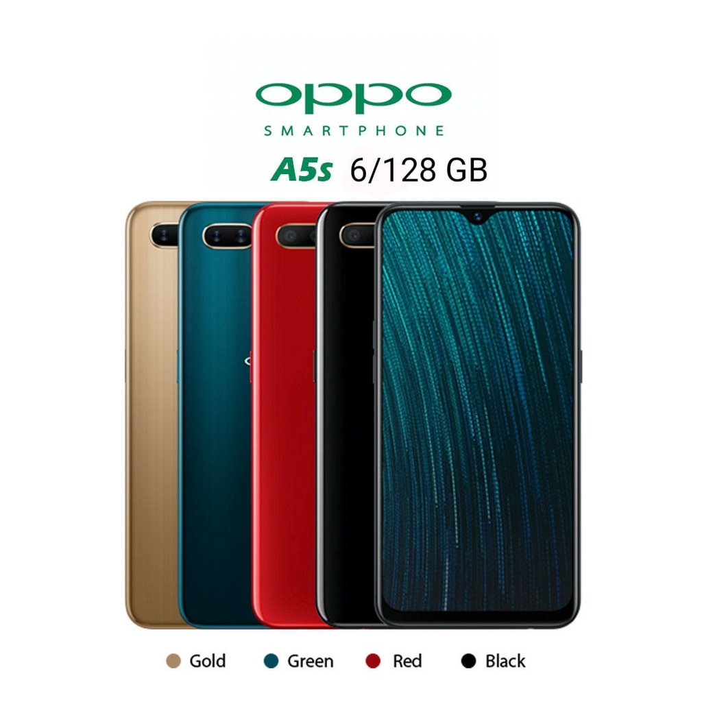 hp OPPO A5S 6/128GB 100% garansi termurah Garansi 1 Tahun