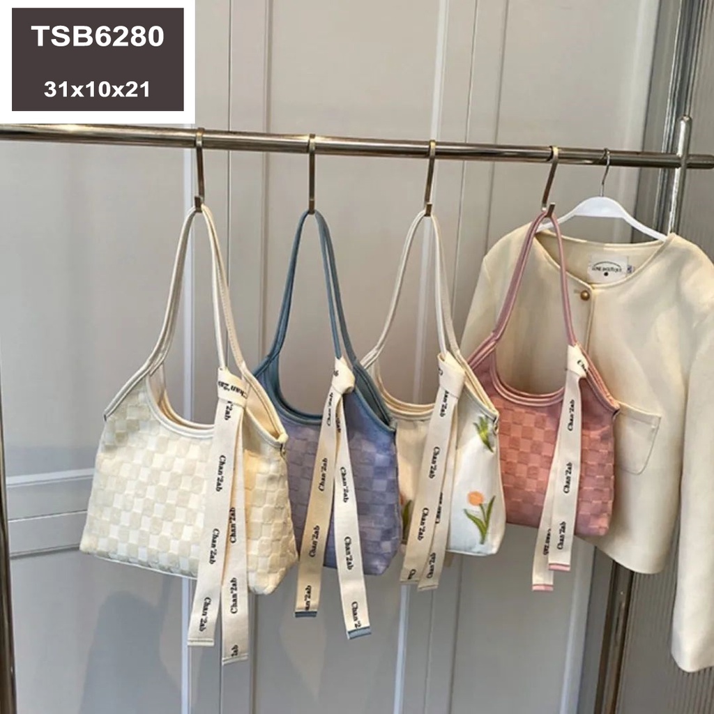TSB6280 TAS IMPORT PREMIUM  TAS WANITA HAND BAG SELEMPANG BRANDED TERBARU