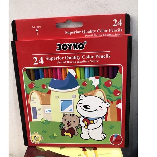 

Super Pembelian pensil warna joyko panjang 24 warna