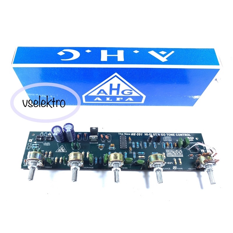 KIT TONE CONTROL STEREO MIDLE HK-201