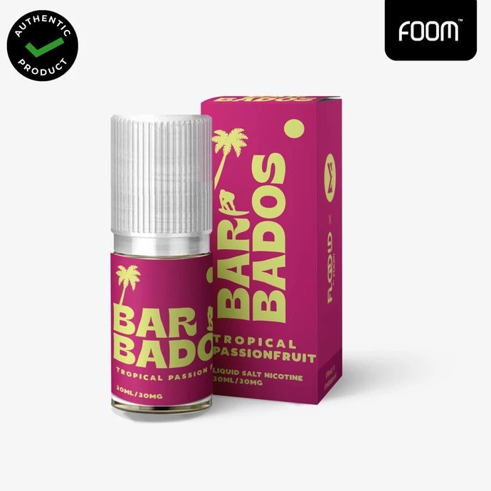 Sallt Foom Barbados SaltNic 30ml 30mg by Foom Lab