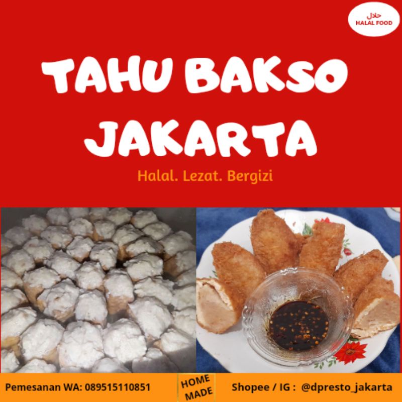 Jual Tahu Bakso Jakarta By Dpresto Shopee Indonesia