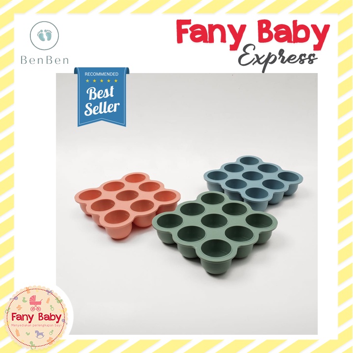 BENBEN SILICONE FOOD CONTAINER 9 HOLES