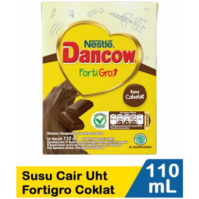 

Dancow Fortigro Susu Cair UHT Cokelat 110ml