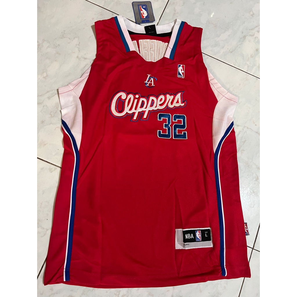 JERSEY BASKET NBA CLIPPERS GRIFFIN MERAH GRADE ORI JUAL RUGI KARENA LUNTUR UNTUK PRIA WANITA