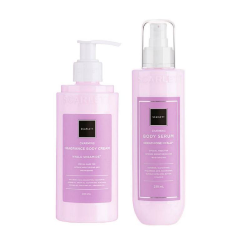 SCARLETT Charming Body Serum &amp; Body Cream