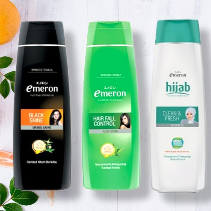EMERON SHAMPO / EMERON SHAMPO HIJAB FRESH / EMERON SHAMPO BLACSHINE / EMERON SHAMPO HAIRFALE / SHAMP
