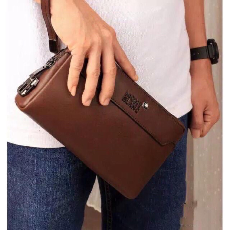 Handbag MB terbaru /Clutch MB Unisex Kulit Original Premium