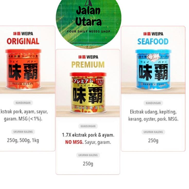 

Langsung Checkout--WEIPA Original Premium Seafood 250gr | 500gr | 1Kg - Jalan Utara