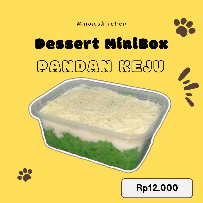PANDAN KEJU DESSERT MINI BOX