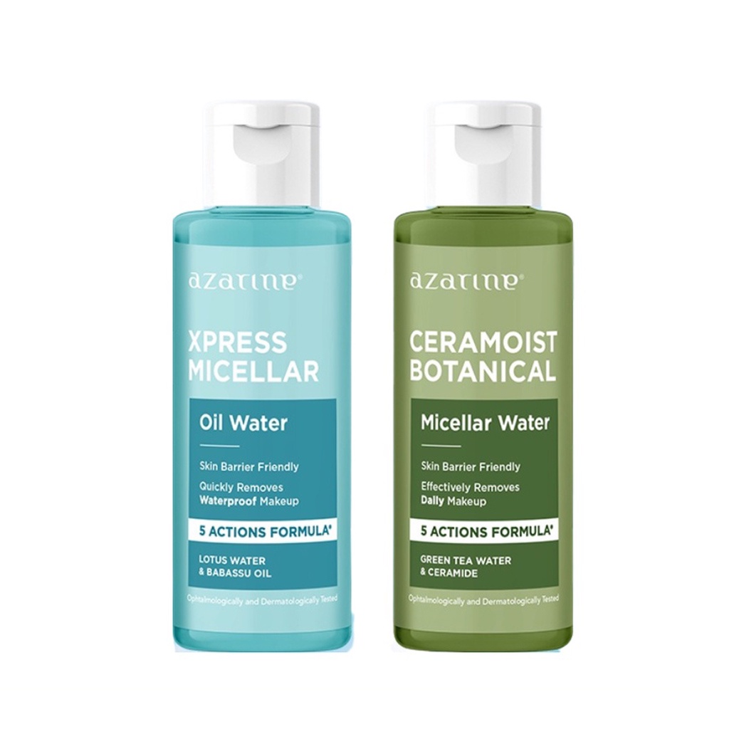 Azarine Micellar Water 90ml (Ceramoist Botanical/Xpress Micellar)