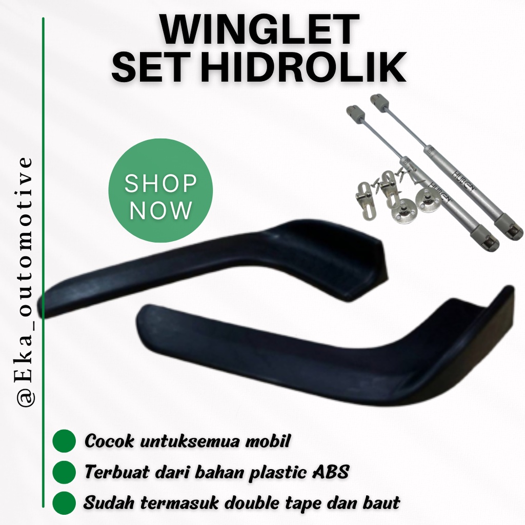 Winglet untuk semua mobil satu set