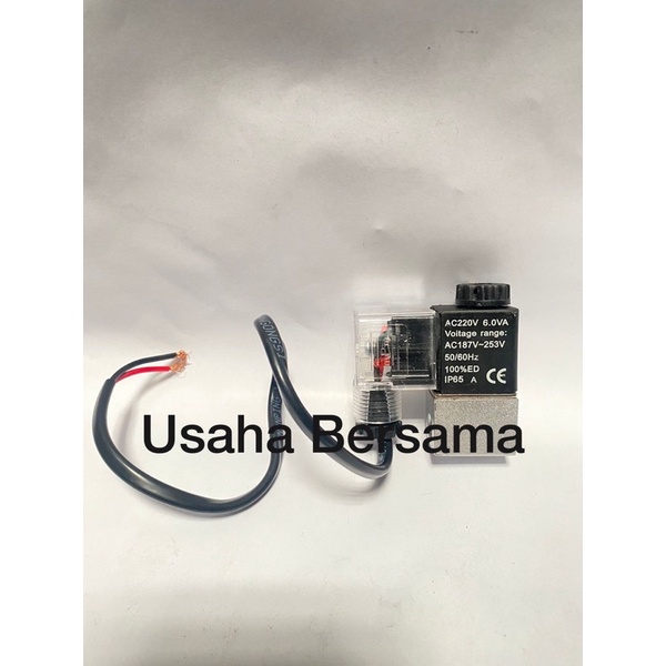 Solenoid Valve Kompresor Oilless + Lead Wire