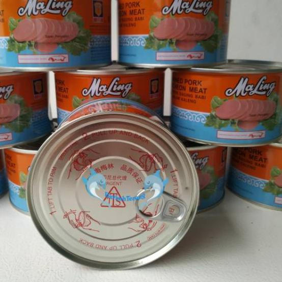 

Termurah dan terbaik Ma ling Daging Babi 397gr / Canned Pork / MaLing / Luncheon Meat / Maling serbuuu !