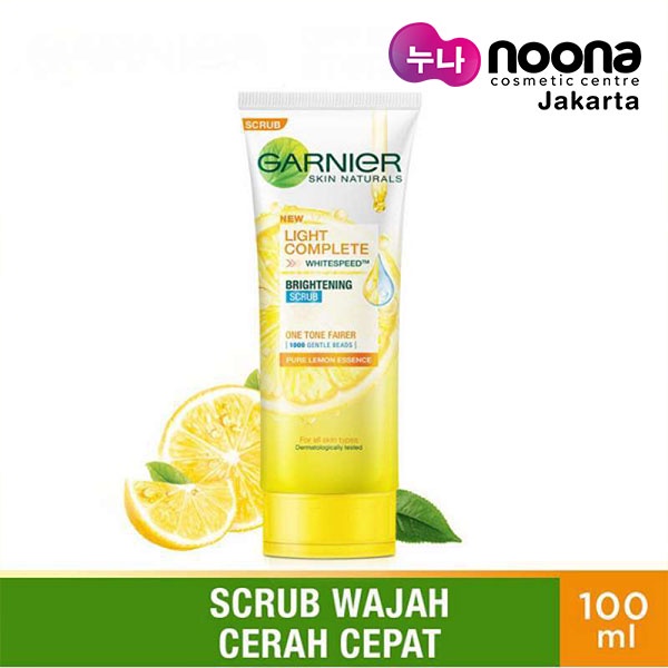 GARNIER LIGHT COMPLETE BRIGHTENING SCRUB 100ML