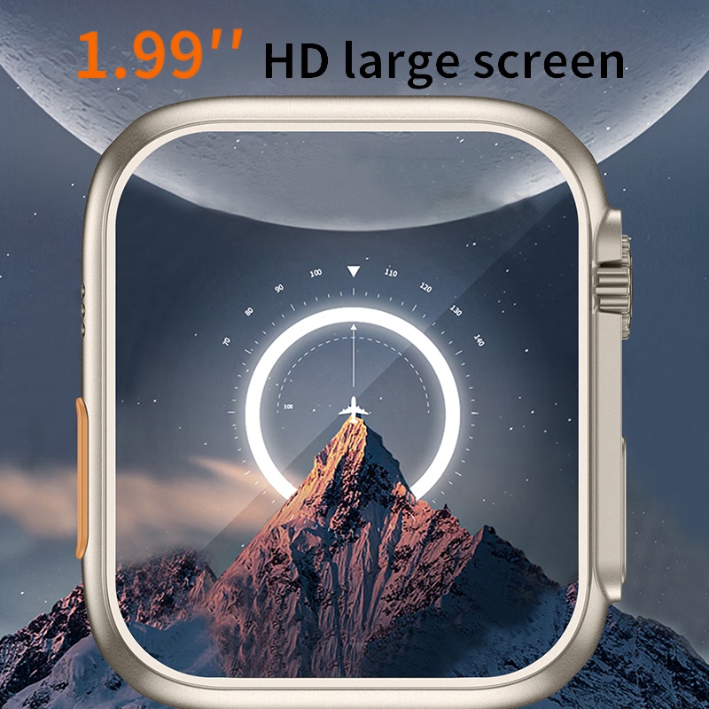 original Z59 Ultra Smart Watch ✅ Series 8 Ultra GPS 1.99”inch 49mm NFC  Always on display Heart Rate Blood Oxygen Thermometer Bluetooth Jam Tangan Pintar Pria for Men Women