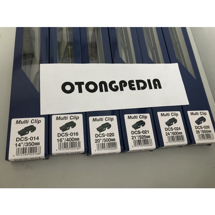 Paket Wiper DENSO TOYOTA AVANZA 20" + 16" .