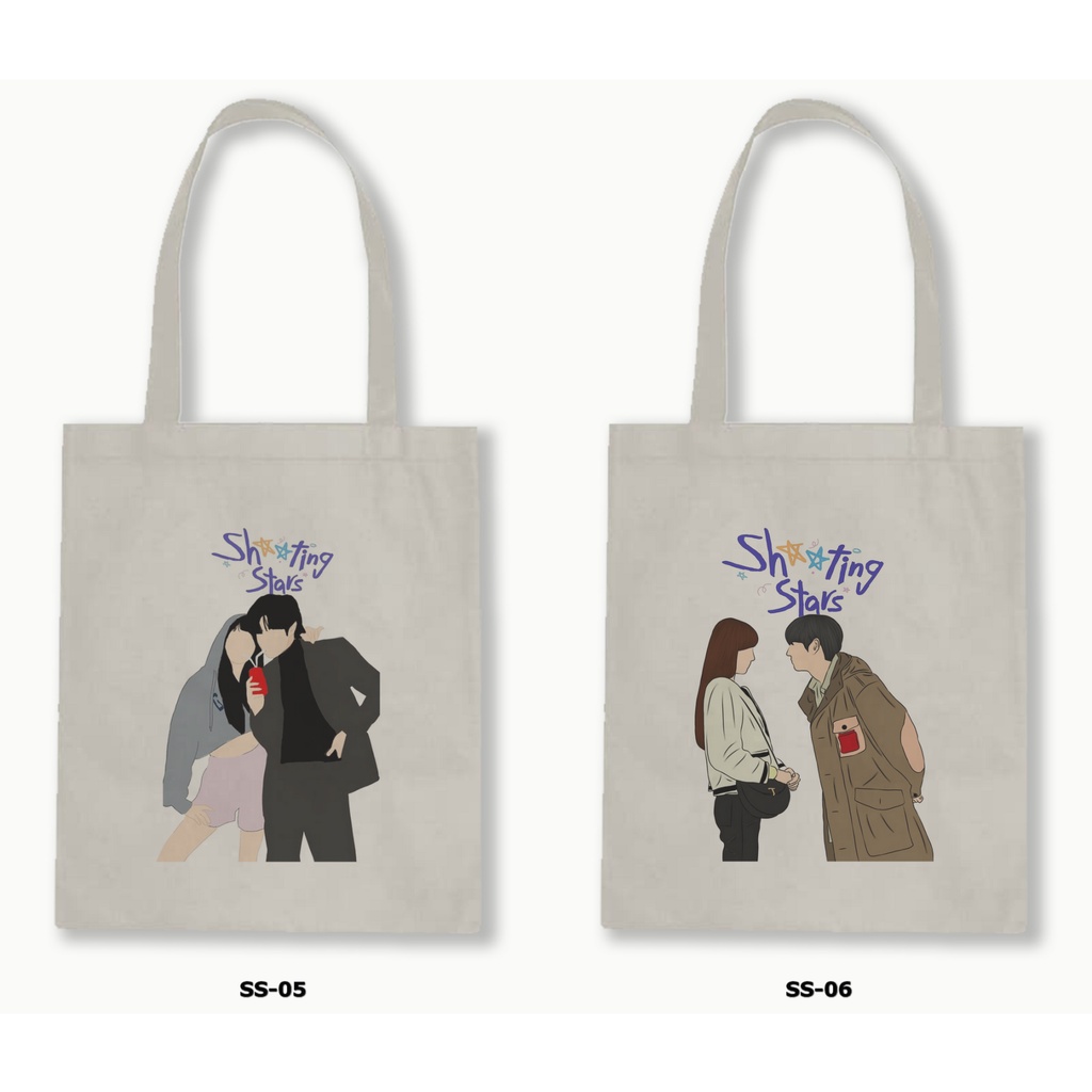 TOTE BAG BLACU - SHOOTING STARS / DRAKOR / KDRAMA