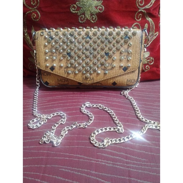 MCM MINI SLING BAG AUTH PRELOVED