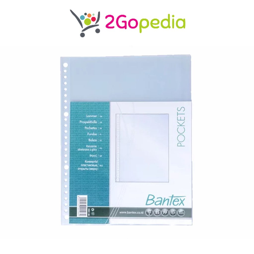 

Binder Zip Pocket Multiholes PP 26 B5 Bantex Grosir Murah Atk