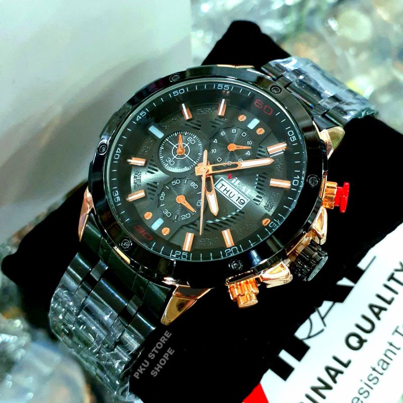 Jam Tangan Viral Original V-8608 Anti Air Diameter 48cm ORIGINAL Free Batrai Cadangan Jam Tangan Kasual Pria Sporty Fitur Tanggal Hari Aktif Free Box Jam Tangan Kasual Analog Cowok Anti Air Best Seller / Jam Tangan Pria Import Viral Fashion Pria