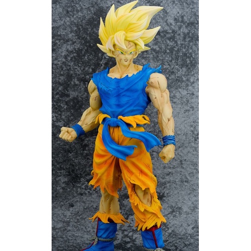 Super Saiyan Goku Big Size Action Figure Dragon Ball Tinggi 43CM