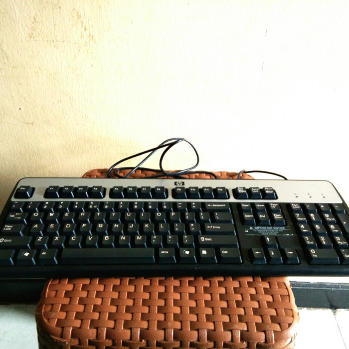 Eklusif Keyboard Buil Up Merk Hp Usb Second Limited