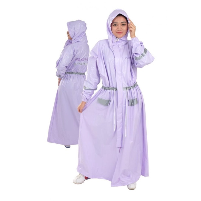 Jas Hujan Gamis Plevia Salsabila