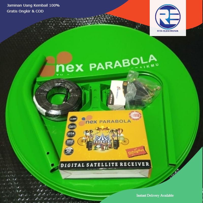 Nex Parabola 1 Set Lengkap Siap Pasang