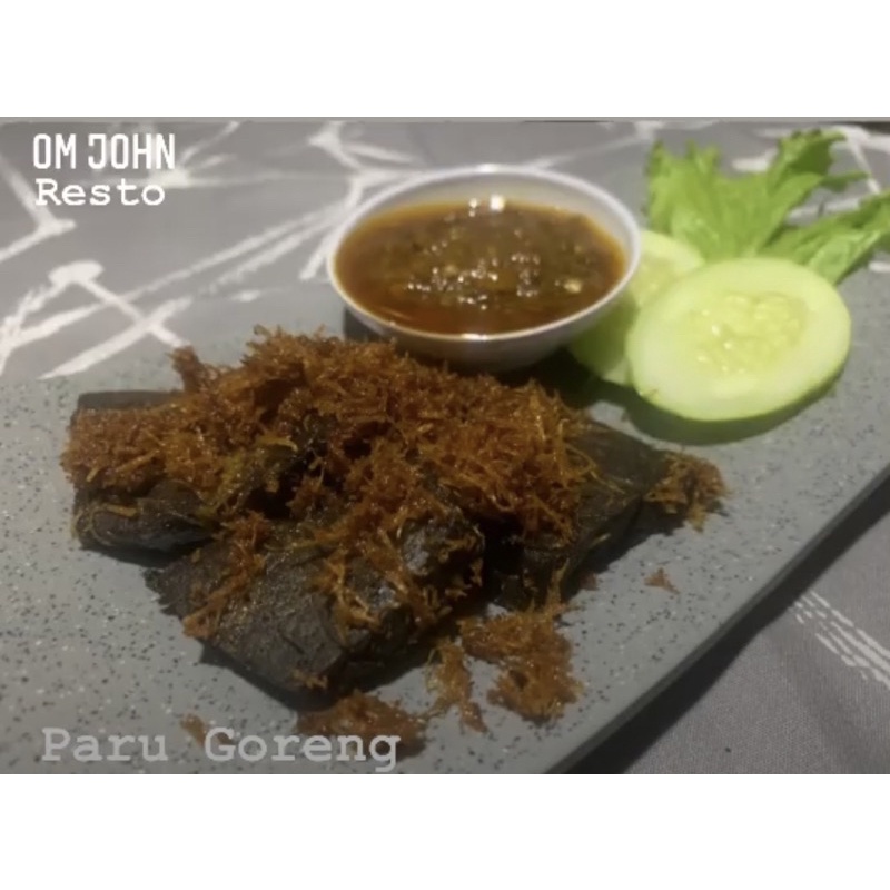 

Paket 500g paru goreng kremes rempah OM JOHN Resto Frozen
