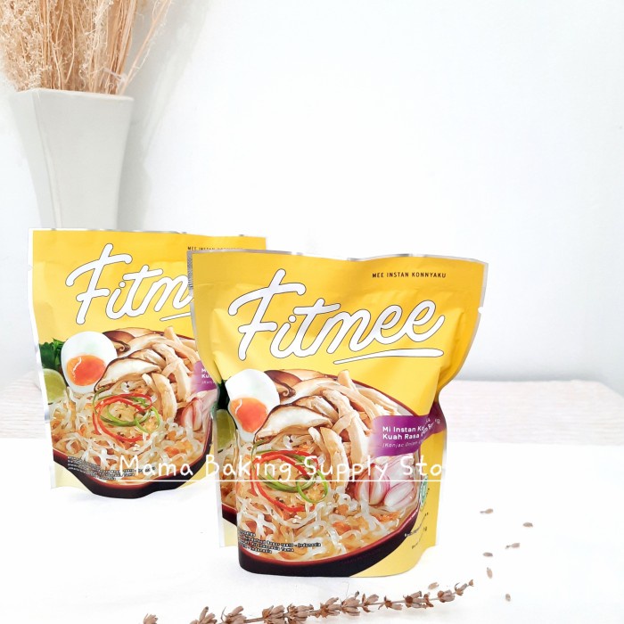 

FITMEE Mie Instant Konnyaku Konyaku Rasa AYAM BAWANG Konjac Noodle