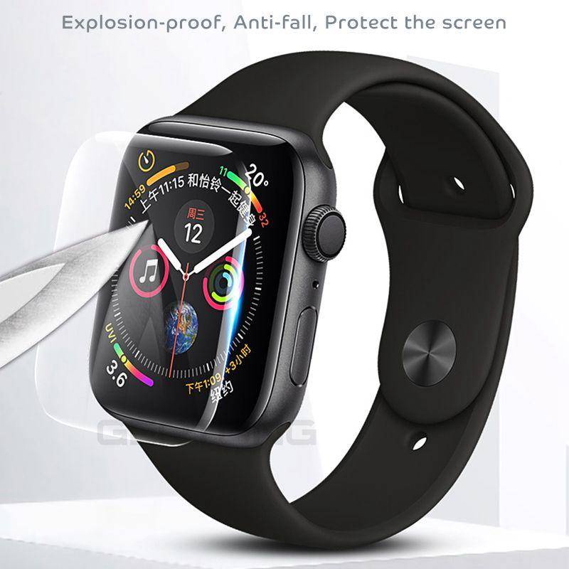 Pelindung Layar tempered Glass HD Untuk Apple Watch Ultra Seri 8 7 6 5 4 3 2 1 SE 2022 (Bukan tempered Glass) 49mm 45mm 41mm 40mm 42mm 44mm 38mm