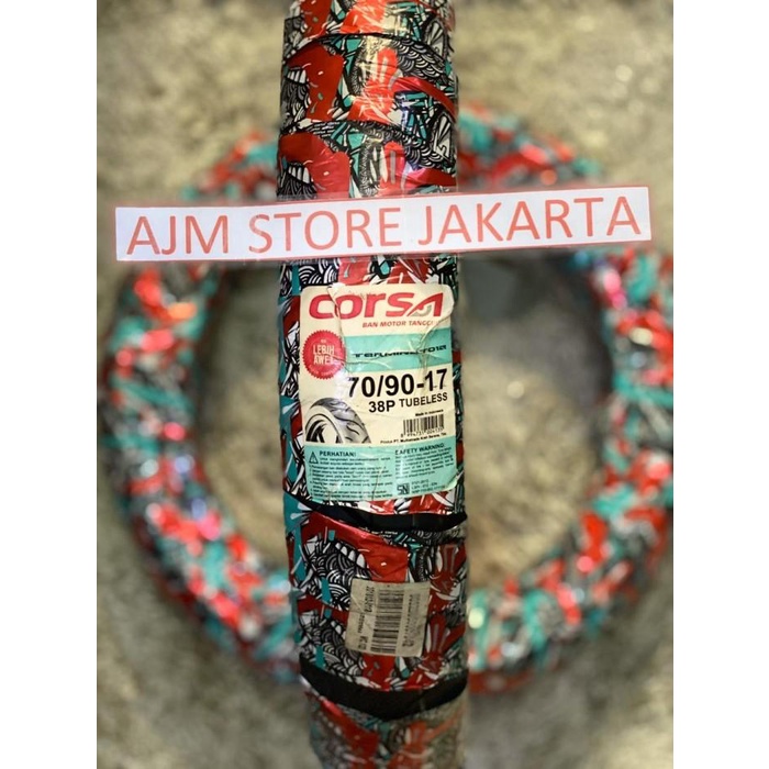 Corsa Terminator 70/90-17 Tubeless..