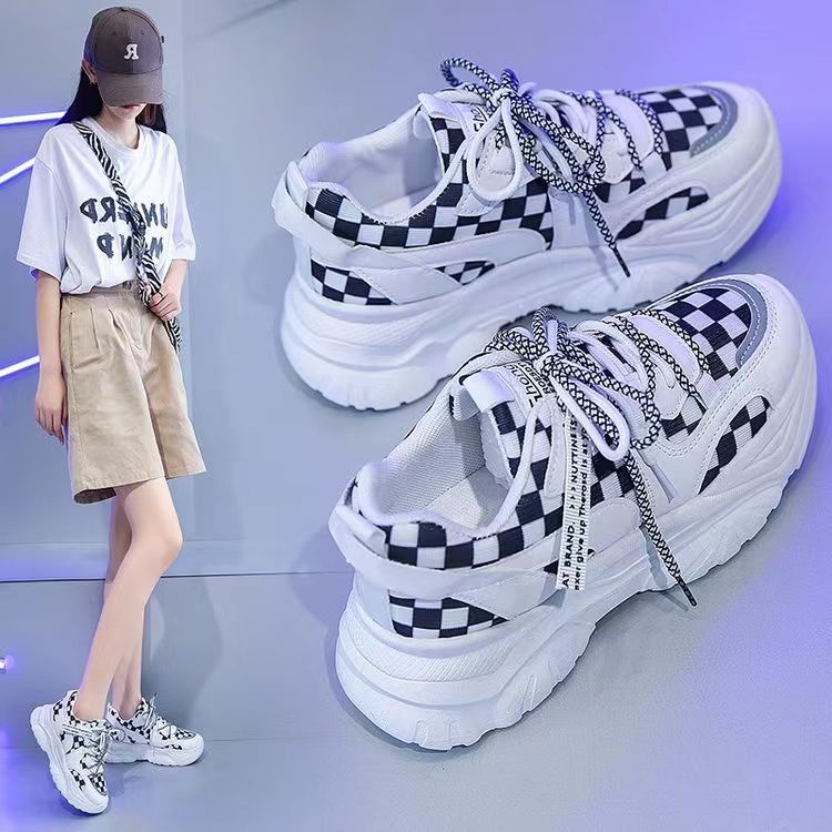 Free BOX Sepatu Wanita Sneakers Wanita Model Korea Import Premium Quality Sepatu Casual Sneakers Wanita Sport Shoes AA02