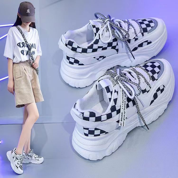 Free BOX Sepatu Wanita Sneakers Wanita Model Korea Import Premium Quality Sepatu Casual Sneakers Wanita Sport Shoes AA02