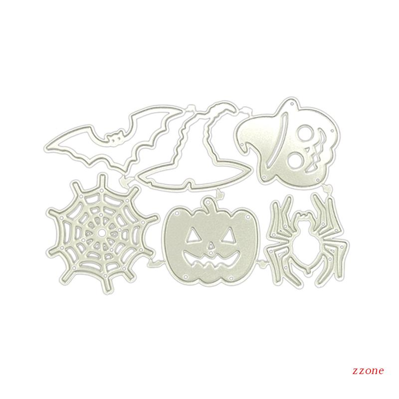 Cutting Dies Bahan Carbon Steel Tema Halloween Untuk Membuat Kartu Ulang Tahun / Scrapbook / Album