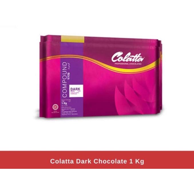 

[COD] Colatta dark chocolate 1kg / collat compound dark [COD]