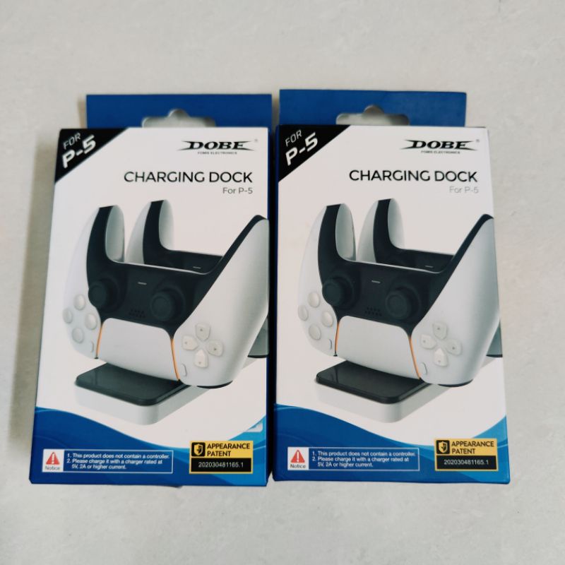 Dobe Charging Dock PS5 Stik Dualsense Dual Sense Controller TP5-0504