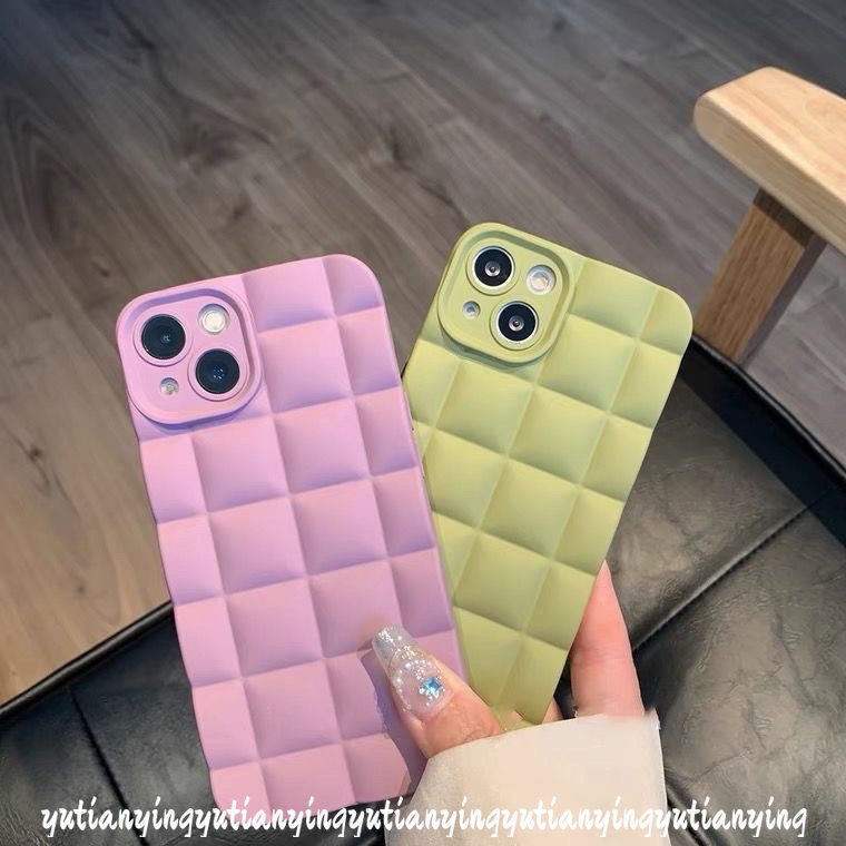 Soft Case Pelindung Lensa Kamera Warna Permen Untuk iPhone 13 11 12 14 Pro MAX 7plus XR X XS MAX 6 6s 7 8 Plus SE 2020