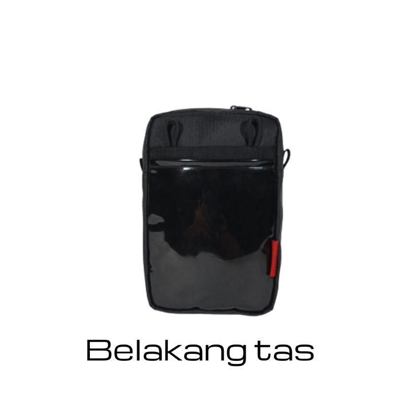 Tas Selempang pria Travel pouch pria Sling bag mini cowok Premium labbio MAX R2