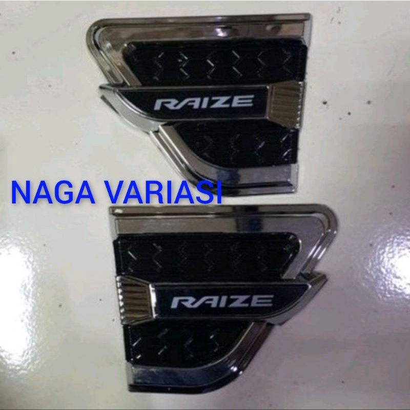AIR FLOW TOYOTA RAIZE CRUME VARIASI AIR FLOW RAIZE