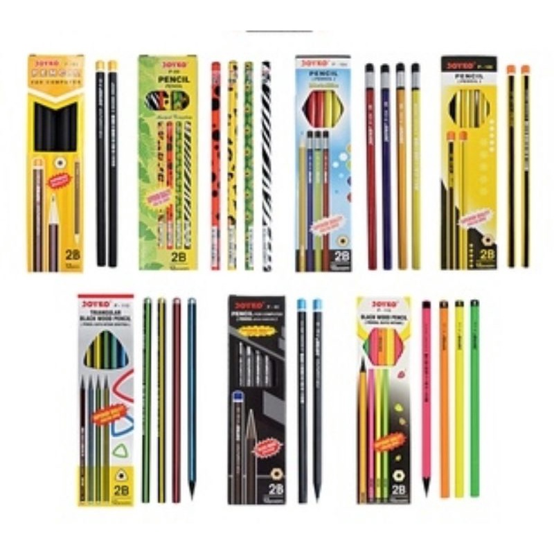 ❤️ Pensil Lucu / Pensil Murah / Pensil Karakter Joyko 2B (per pcs) ❤️