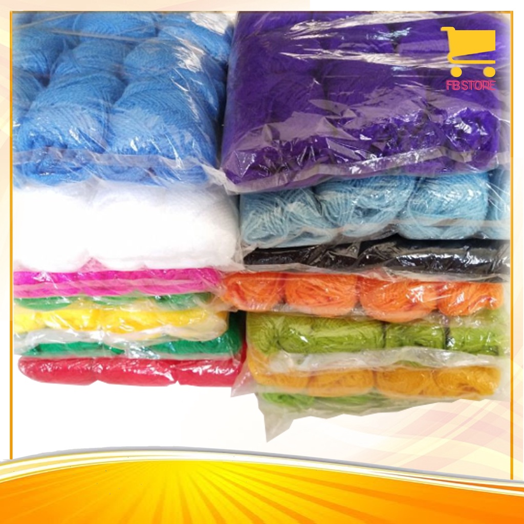 Grosir Benang Siet Sulam Per Warna +-145Gr Per Pak (12Pcs)