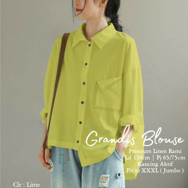 GRANDIS BLOUSE WANITA ATASAN ORIGINAL PRODUK TERBARU