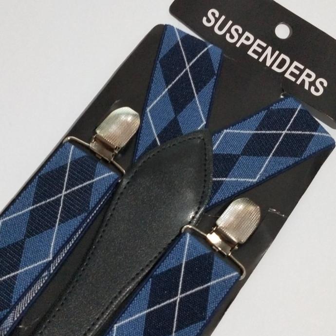 Suspender Pria Suspender Dewasa Jepit 4 Motif