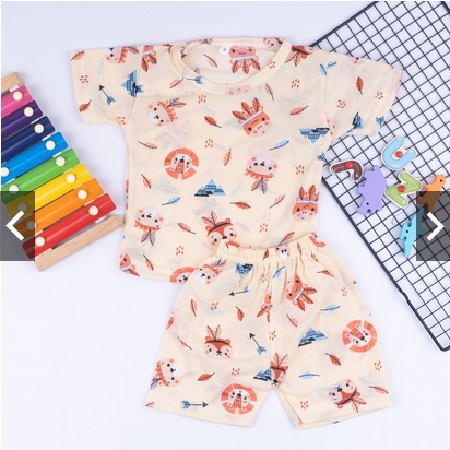 SETELAN ANAK UNISEX / SET BAJU PENDEK &amp; PANJANG / KAOS ANAK UMUR 1-5 TAHUN /SETELAN ANAK UNISEX INDIAN