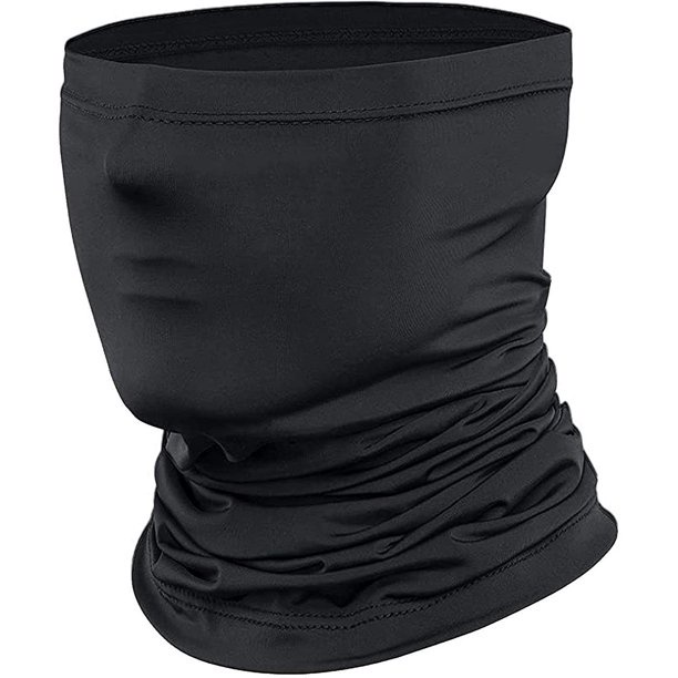 Masker Buff Buf Baf Hitam Sepeda motor Bandana Balaclava Slayer Scarf