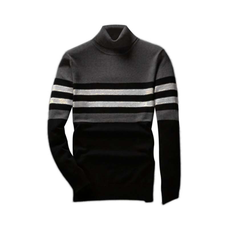 Sweater PRIA Rajut  Kerah Tinggi Turtleneck Crossline Bahan 14 Get Lembut dan Halus